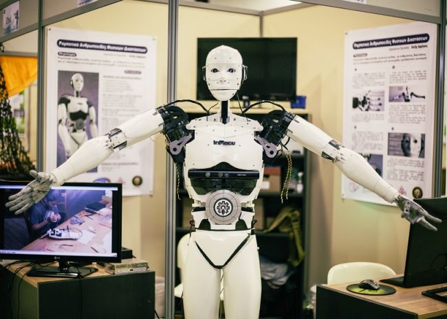 Dimitris Hatzis humanoid robot