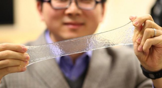 Strechable-bandage by MIT researcher