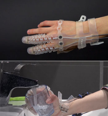 دستکش رباتیک منعطف Exo-Glove Poly