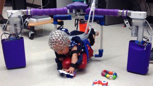 رباتی برای حرکت کودکان در معرض ابتلا به فلج مغزی CP