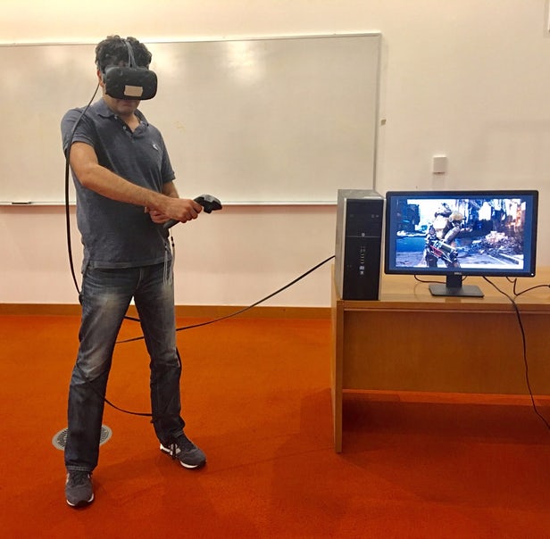 پژوهشگران دانشگاه MIT کابل‌های واقعیت مجازی راحذف کردند واقعیت مجازی بیسیم