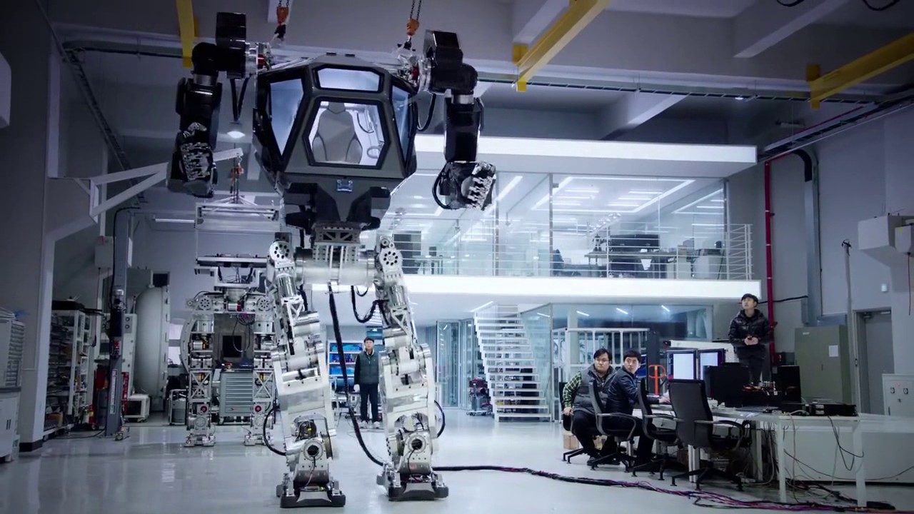 نخستین ربات سرنشین‌دار در کره جنوبی ساخته شد