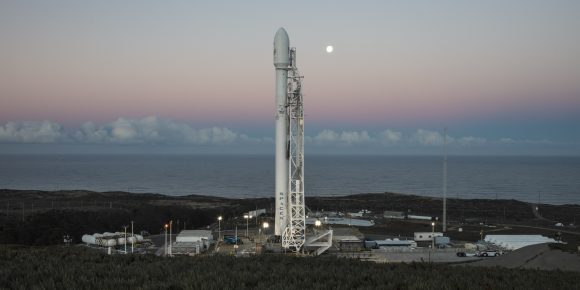 تلاش برای ساخت موشک های تک مرحله ای : SpaceX Falcon 9