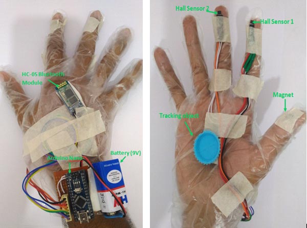 ارتقا دقت ترفند ردیابی انگشت به کمک برد Arduino