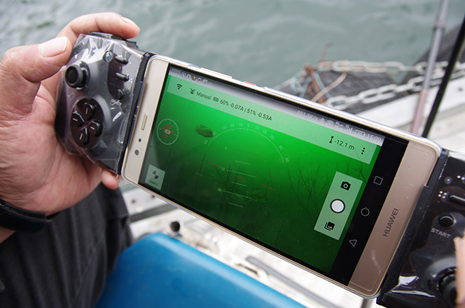 با زیردریایی بدون سرنشین و هوشمند Gladius، دنیای زیر آب را با کیفیت full HD ببینید