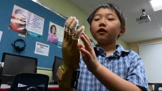 ساخت دست مصنوعی توسط یک مهندس نوجوان