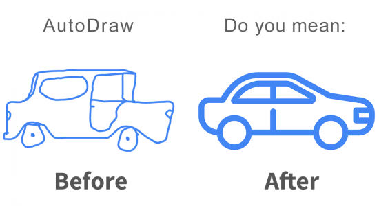 ابزار طراحی AutoDraw طرحهای ساده شما را به تصاویر زیبا تبدیل می‌کند