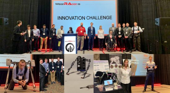 چالش نوآوری Innovation Challenge انجمن فناوری‌های رباتیک پوشیدنی ۲۰۱۹