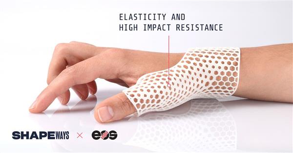 همکاری دو شركت Shapeways و EOS برای ایجاد تغییر در بازار ارتز و پروتز