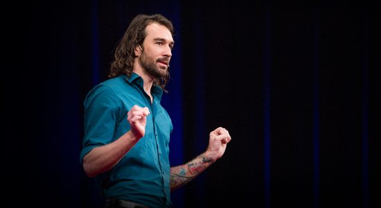 استفاده از خالکوبی برای ساخت حسگرهای پوشیدنی، سخنرانیTED به همراه Carson Bruns