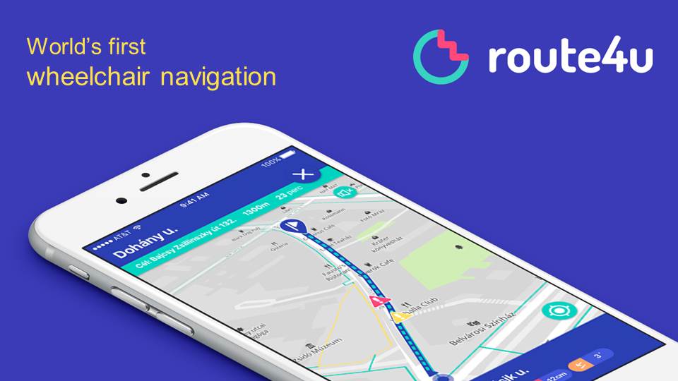 مسیریابی در شهر برای افراد کم بینا و نابینا به کمک Route4U