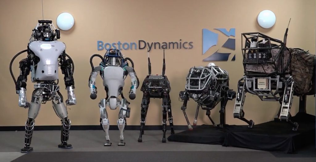 ربات‌های boston dynamics