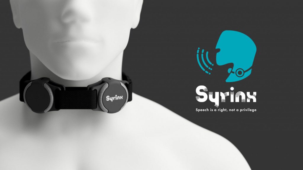 حنجره مصنوعی پوشیدنی Synrix که با صدای بیمار شخصی سازی می شود