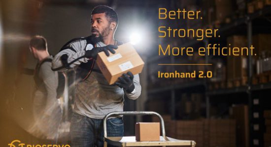 Ironhand 2.0 نسخه جدید اسکلت بیرونی دست