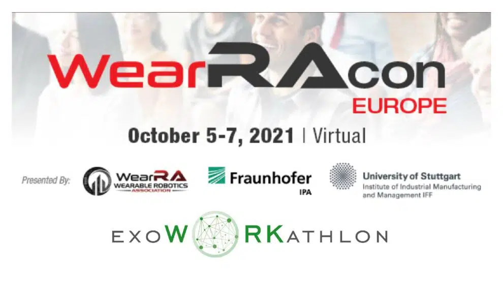 ExoWorkAthlon and WearRAcon Europe 2021