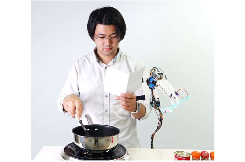 AugLimb: یک اندام رباتیک جمع و جور برای کارهای روزمره