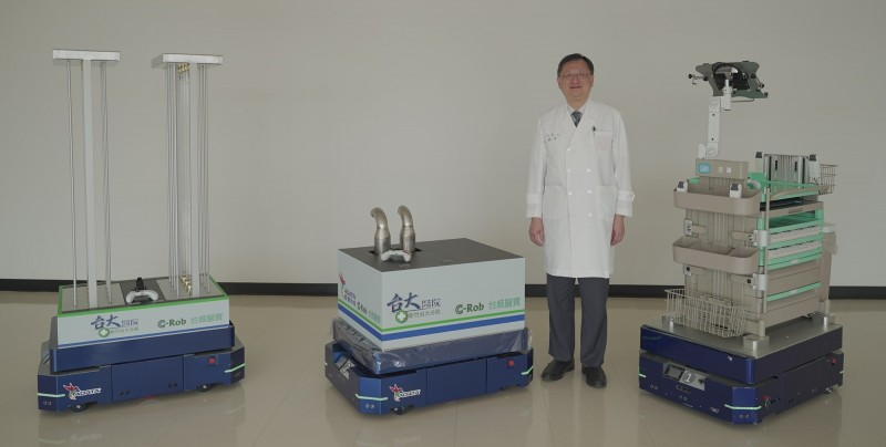راه حل رباتیک ADATA و NTUH برای بیمارستان ها در زمان همه گیری کرونا