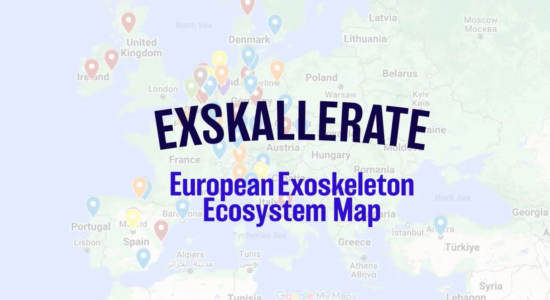 نقشه اگزواسکلتون اروپا