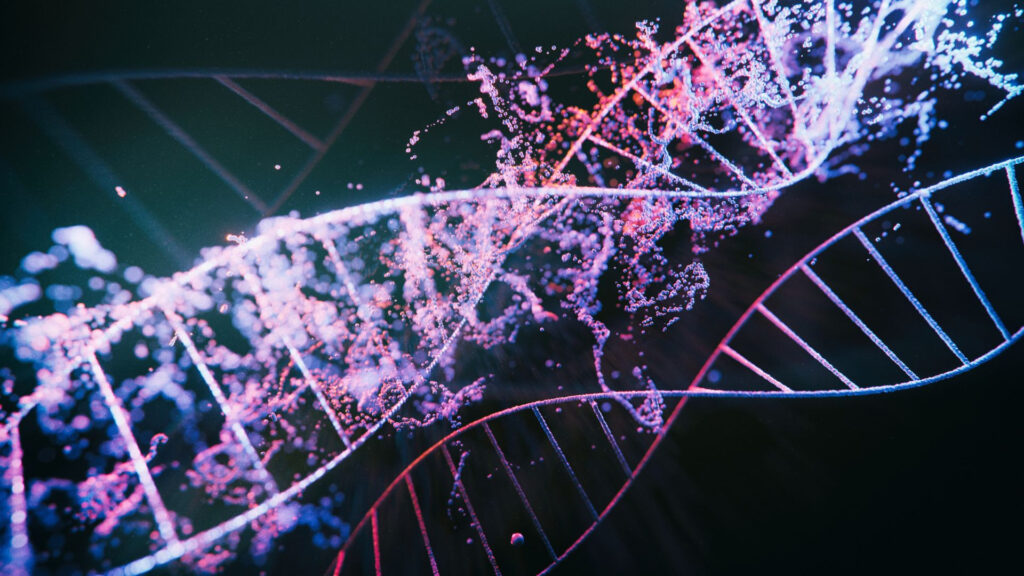 زنجیره ژنتیکی به شکل مولکولی nanotechnology