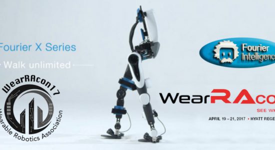 همایش فناوریهای رباتیک پوشیدنی WearRAcon17 : اسکلت بیرونی FourierX1