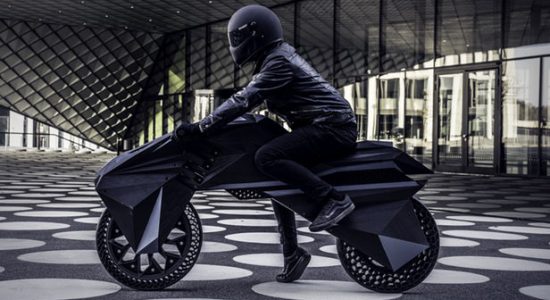 موتور سیکلت آلمانی تولید شده با فناوری چاپ سه بعدی
