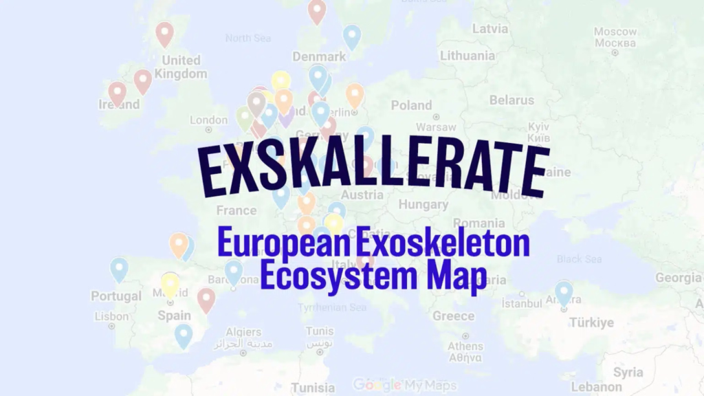 نقشه اگزواسکلتون اروپا با EXSKALLERATE 